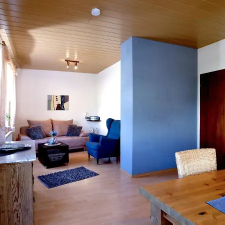 Ferienwohnung Am Gaesschen Scheiden Exterior foto